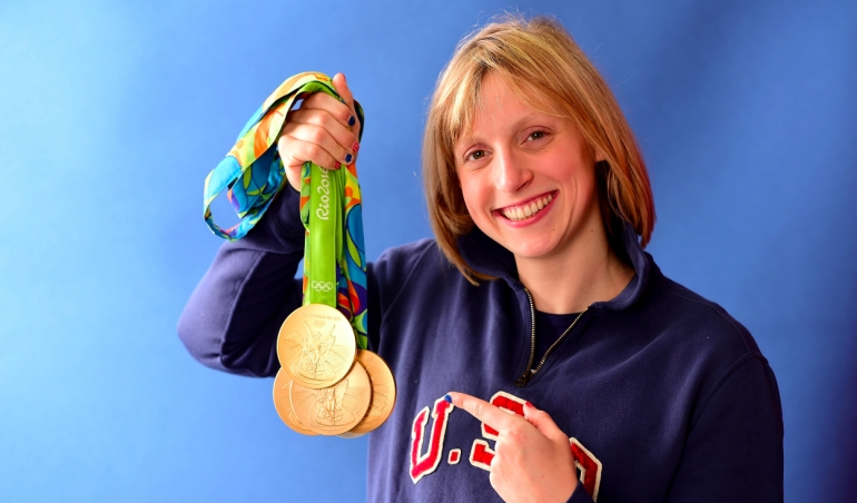 Katie Ledecky Breaks Michael Phelp’s Medal Record