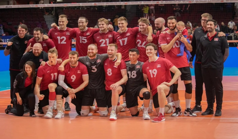 Canada’s Men’s National Volleyball Team Qualifies for Paris Olympics